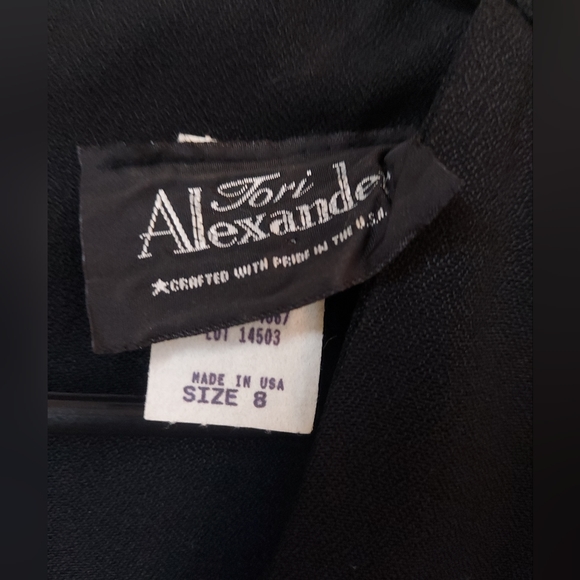 Vintage 80s Tori Alexander Business Dress Size 8 - Picture 8 of 12